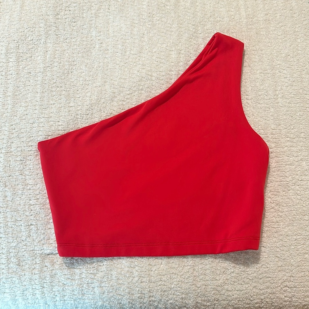 Susana Monaco, red crop top